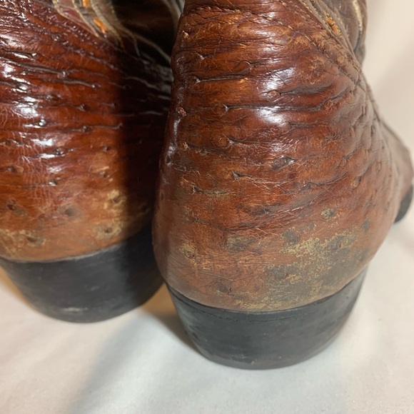 Montana Men's Cowboy Pull On Western Boots made in Mexico size 9 - Picture 6 of 15